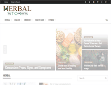 Tablet Screenshot of herbal-stores.com